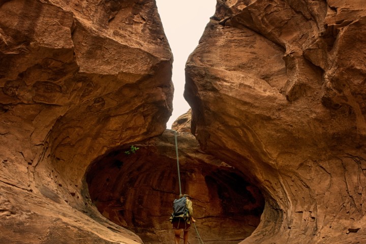 a close up of a large rock